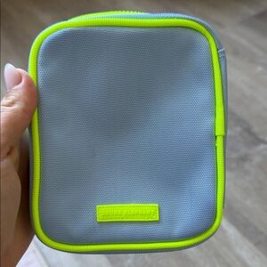 Drunk Elephant Light Blue and Bright Green Case